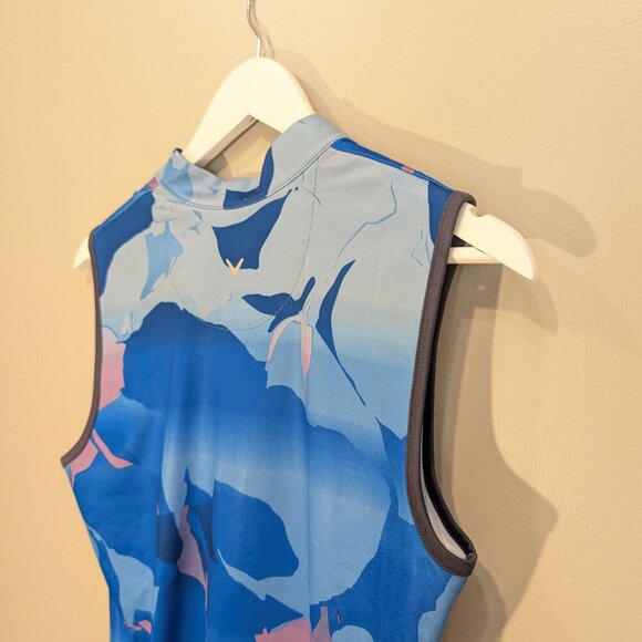 Callaway OPTI-DRI Golf Dress Abstract Print Golf Tennis Athleisure - Size M - Picture 4 of 6